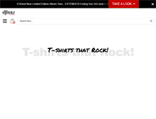 Tablet Screenshot of djtees.com